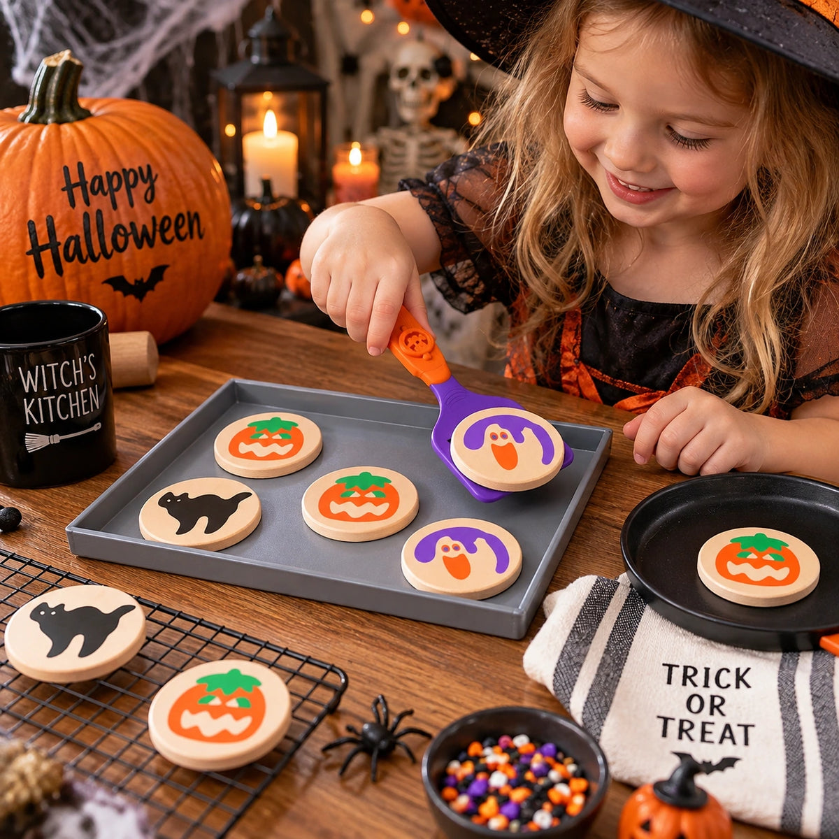 3D Printed Halloween Cookie Playset