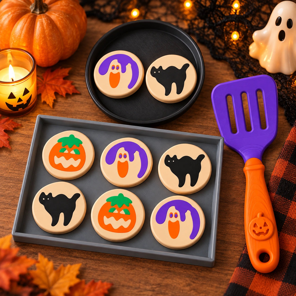 3D Printed Halloween Cookie Playset