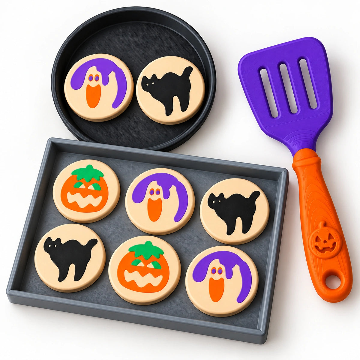 3D Printed Halloween Cookie Playset