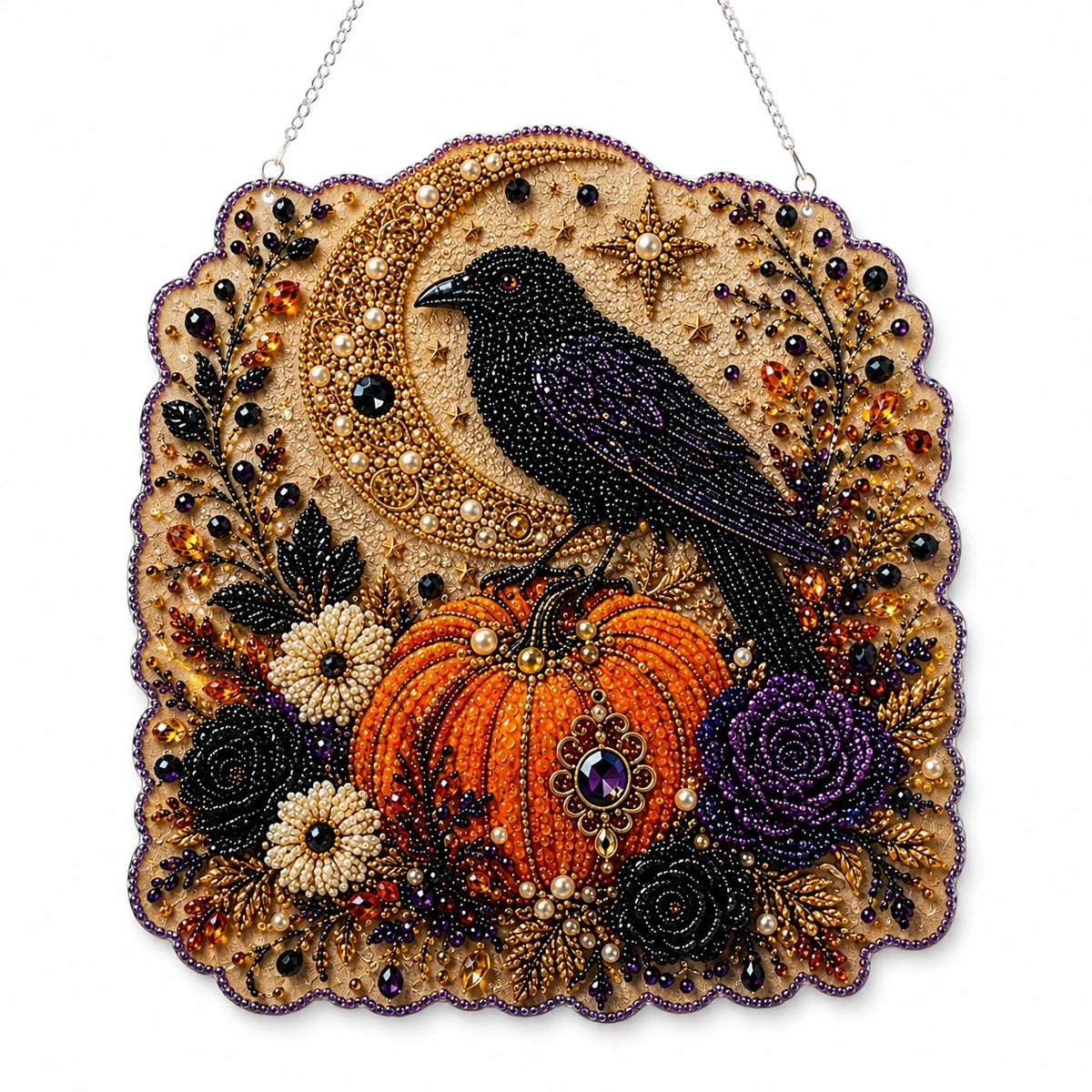 Halloween Diamond Art Hanger DIY Kit