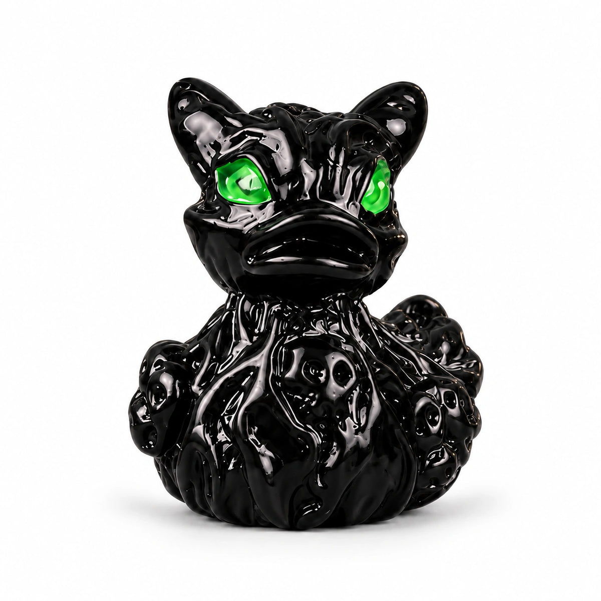 Halloween Resin Duck Figurines – Spooky Ghost, Skeleton & Pumpkin Mini Decorations