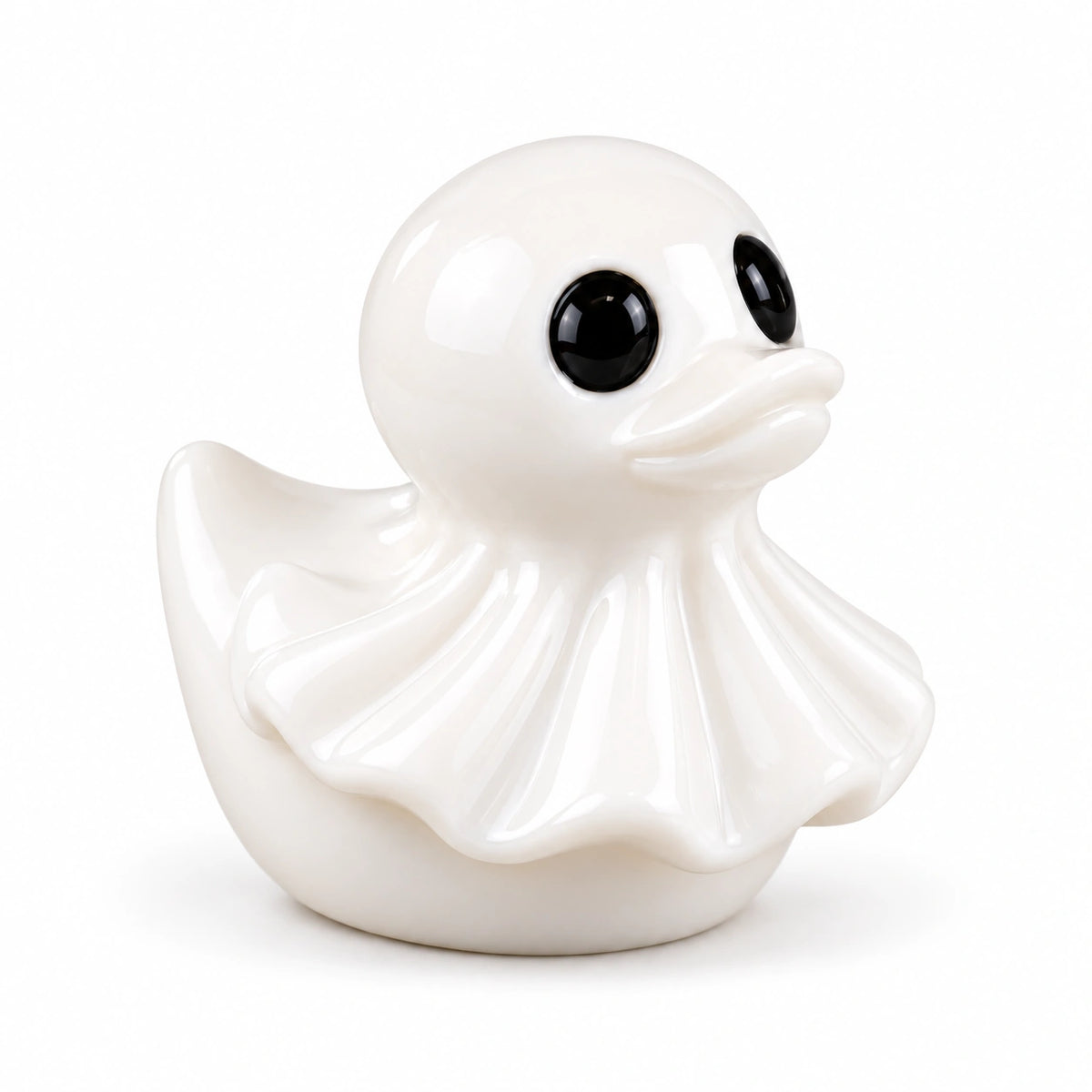 Halloween Resin Duck Figurines – Spooky Ghost, Skeleton & Pumpkin Mini Decorations