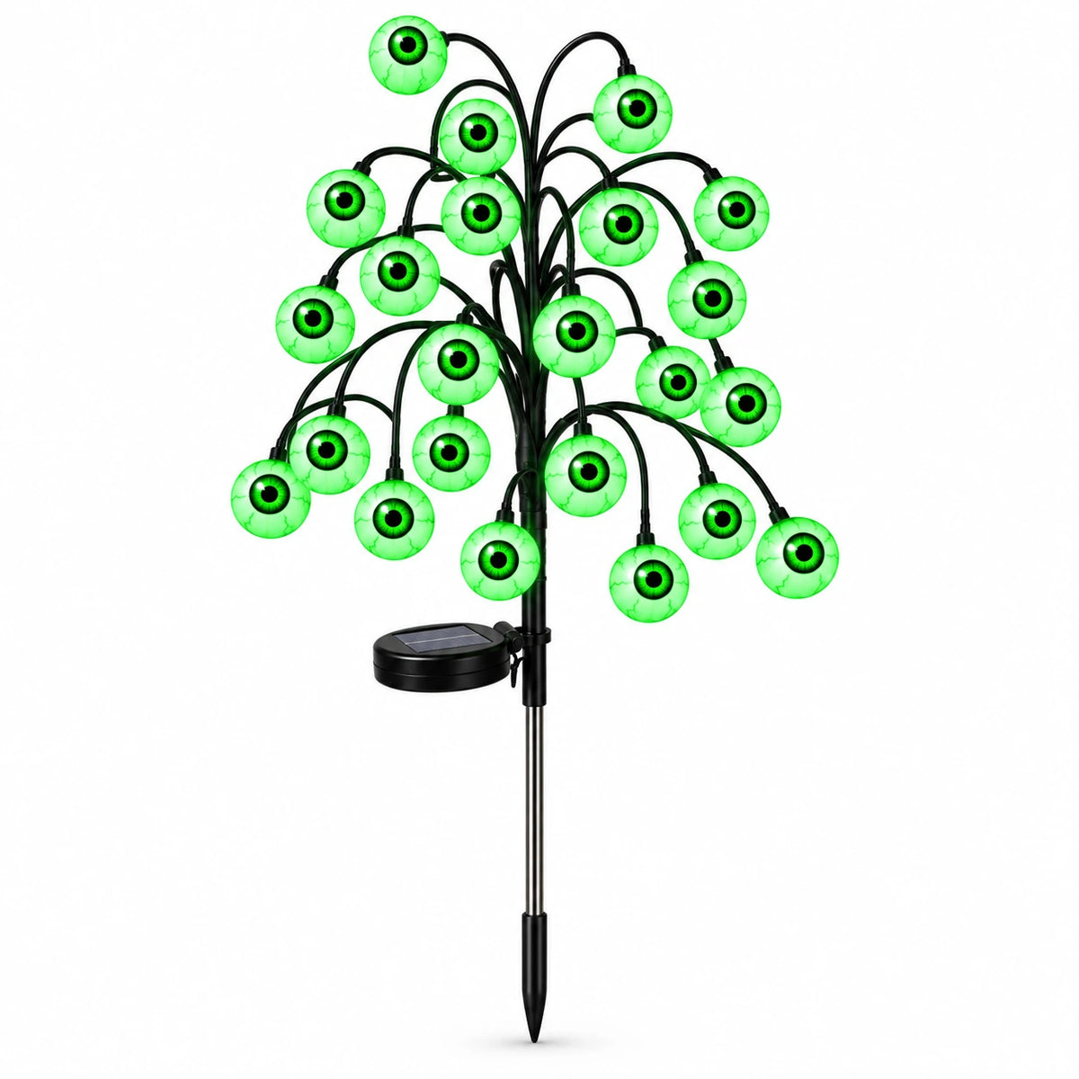 Halloween Solar Branch Lights – Outdoor Pumpkin & Eyeball Garden Decor