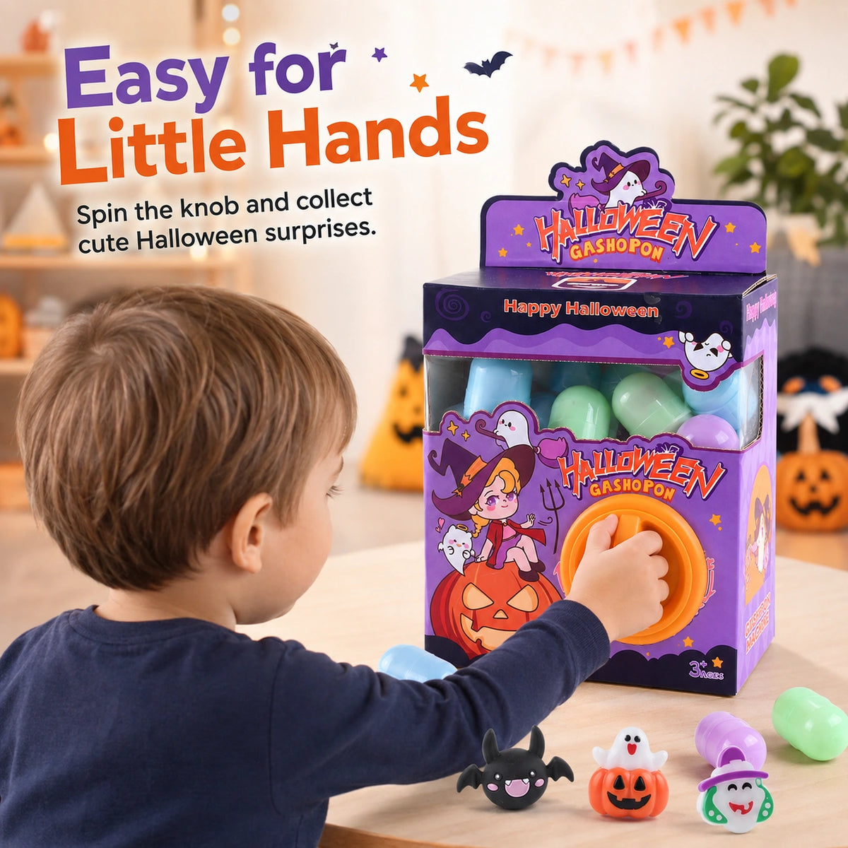 Kids Halloween Surprise Capsule Machine