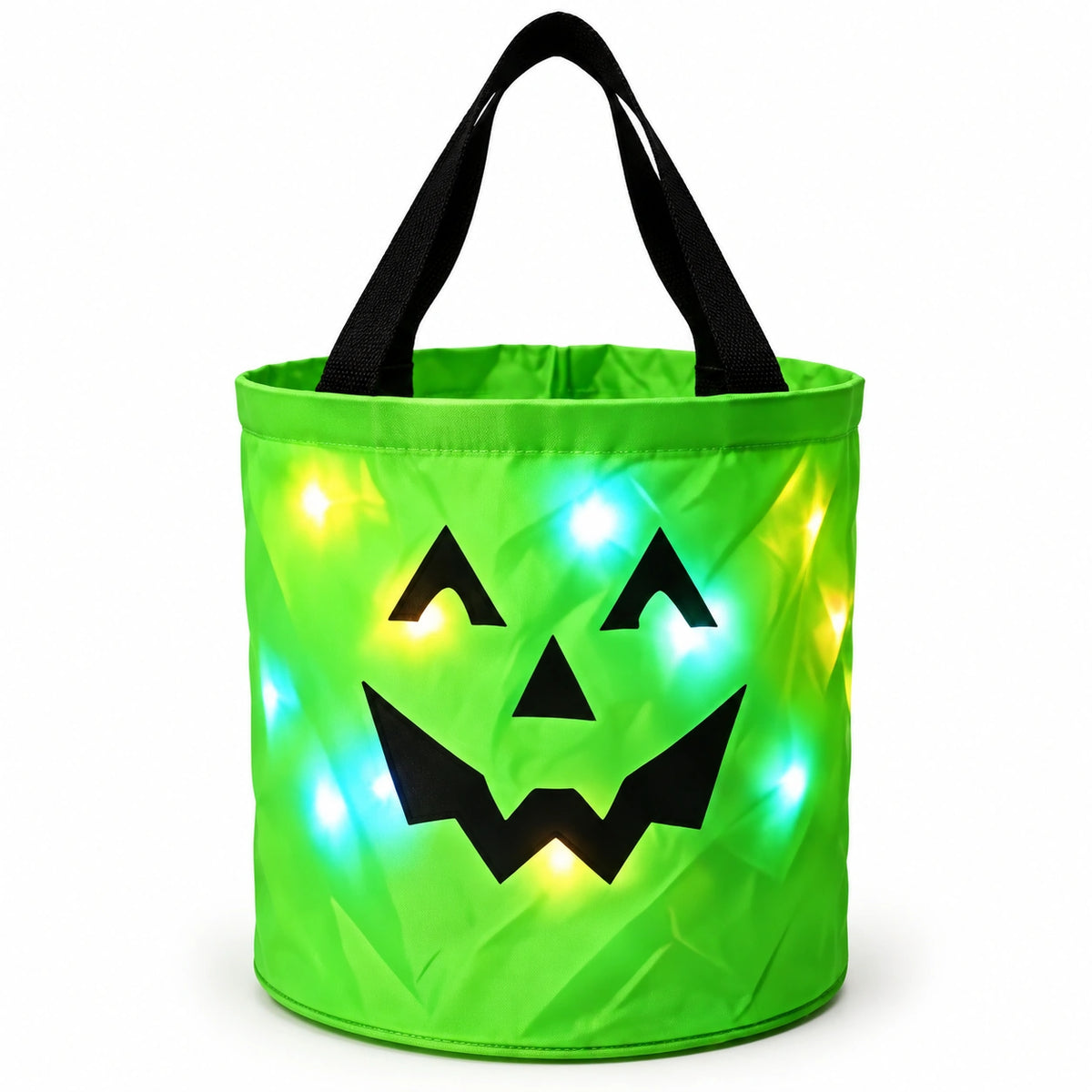 LED Halloween Pumpkin Candy Bucket