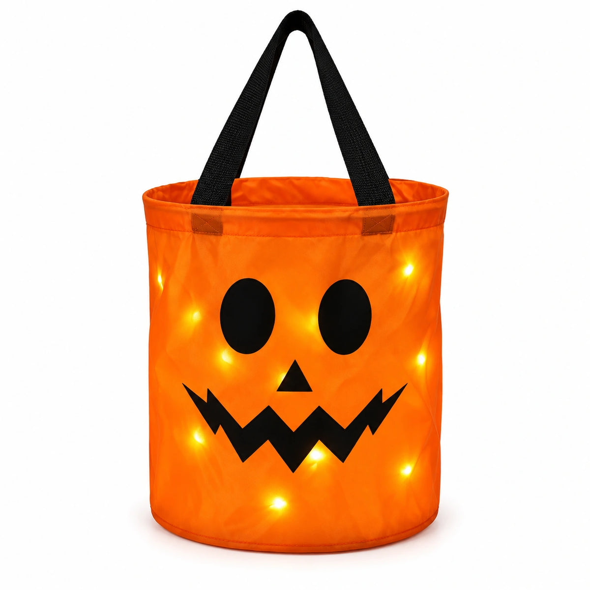 LED Halloween Pumpkin Candy Bucket