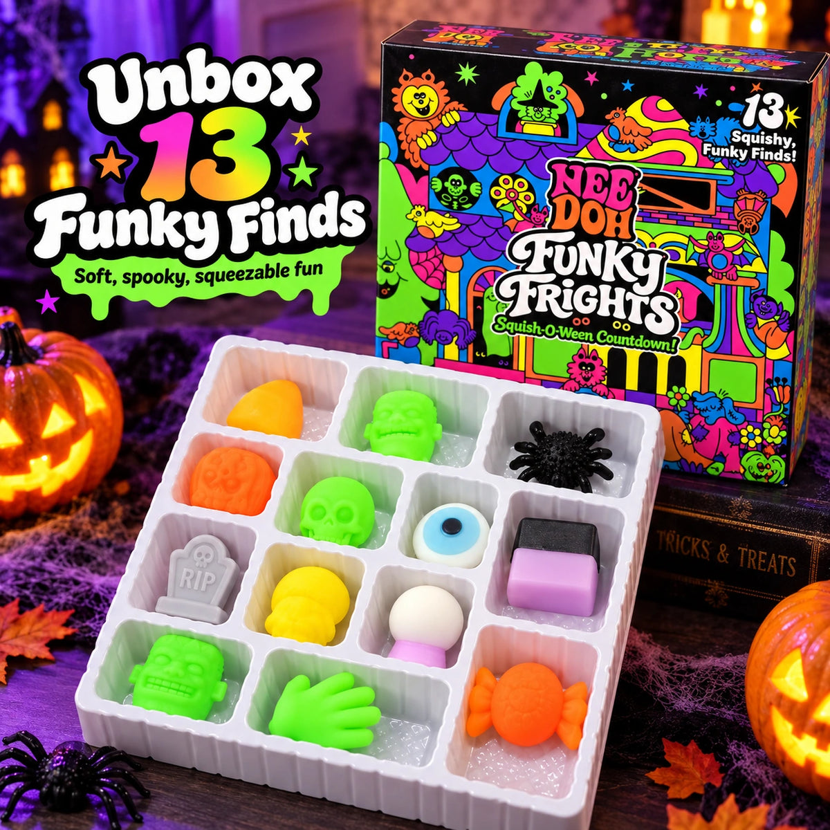 Halloween Surprise Squishy Countdown Box