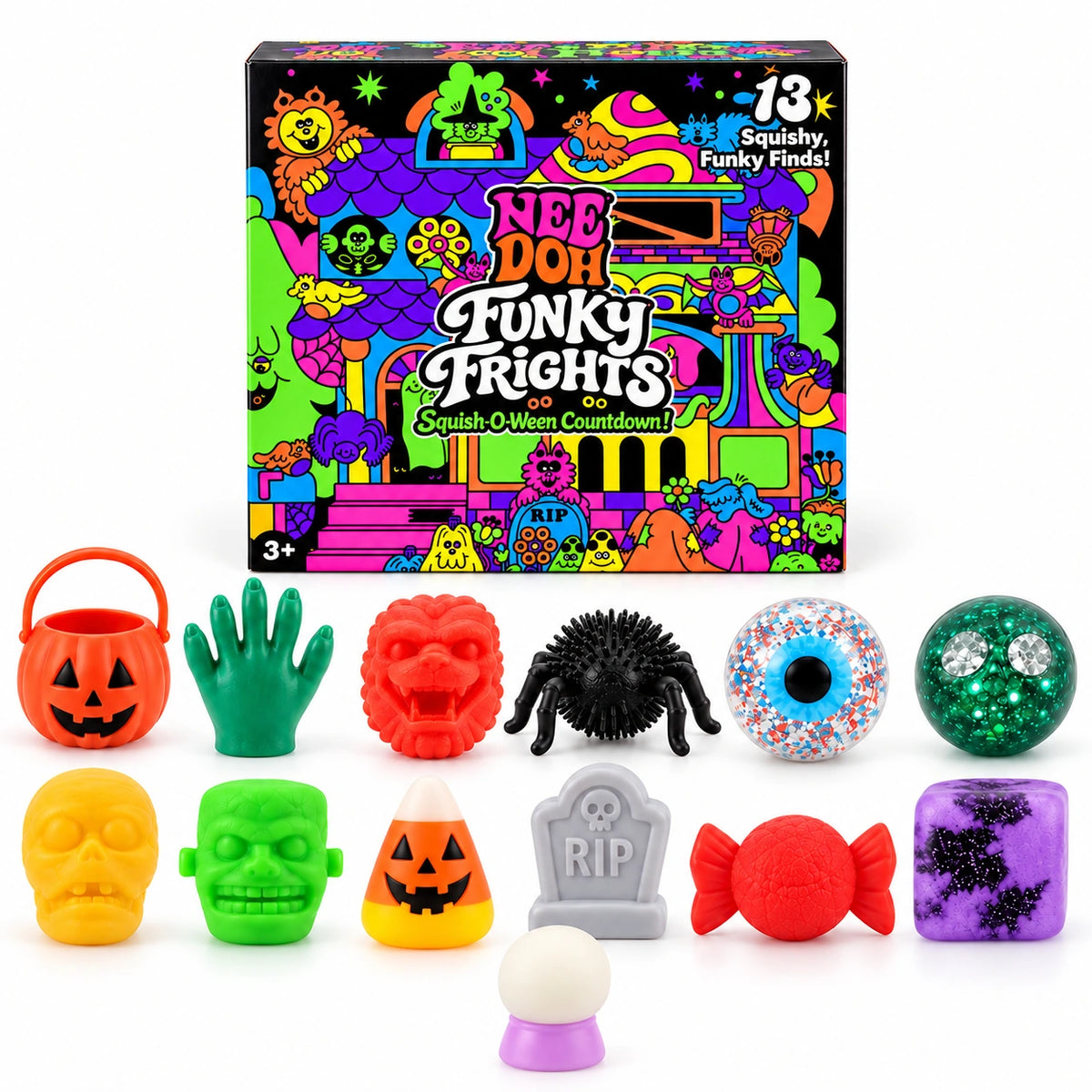 Halloween Surprise Squishy Countdown Box