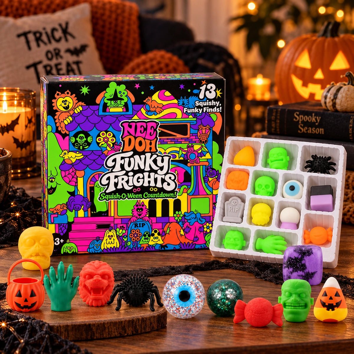 Halloween Surprise Squishy Countdown Box