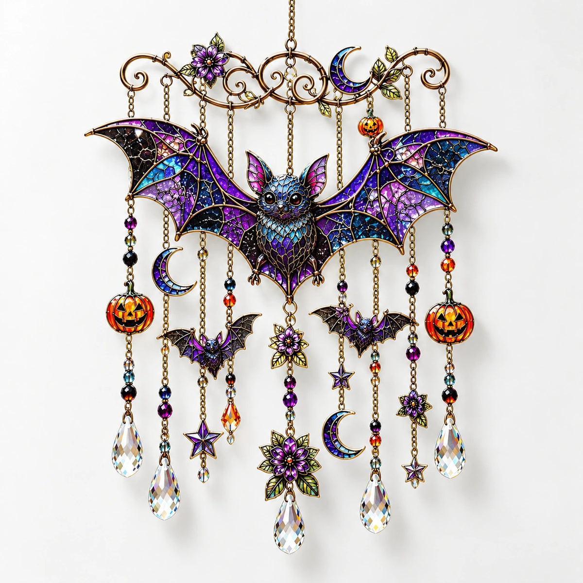 Halloween Suncatcher Wind Chime