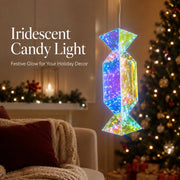 Iridescent LED Candy Hanging Light