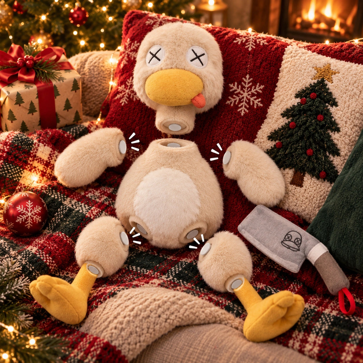 Magnetic Duck Plush Toy – A Fun & Quirky Gift for Everyone