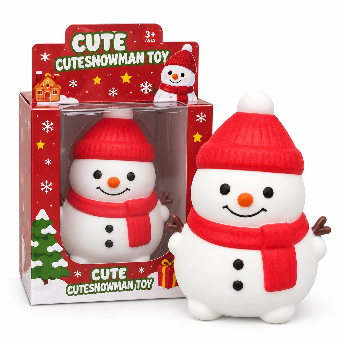 Holiday Slow-Rising Squishy Stress Relief Toy