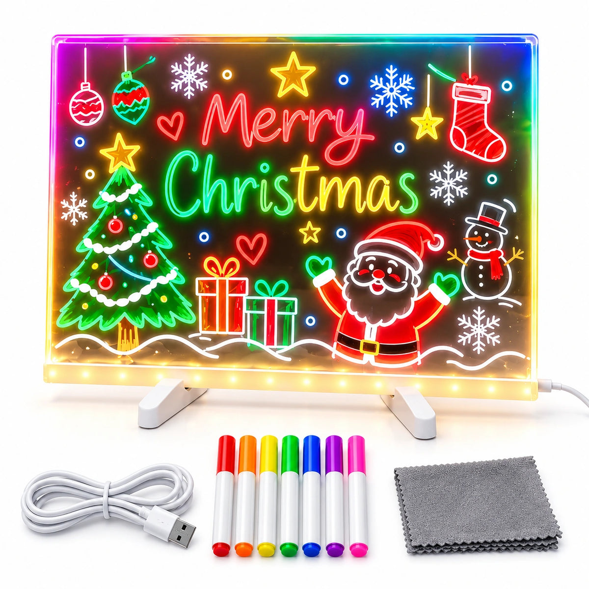 RGB Light-Up Acrylic Message Board