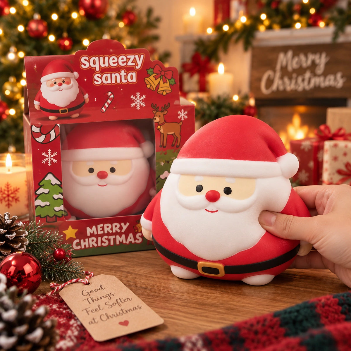 Holiday Slow-Rising Squishy Stress Relief Toy