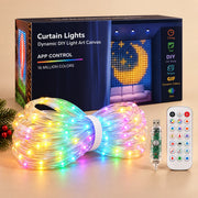 Smart LED Curtain Lights – DIY App-Controlled Christmas Window Lights